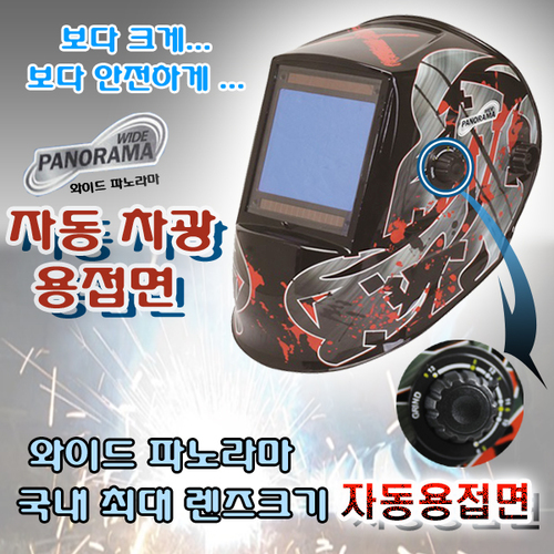 자동용접면